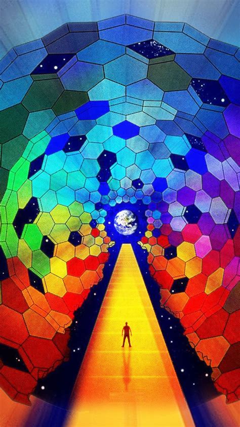 Rainbow art iPhone Wallpapers Free Download