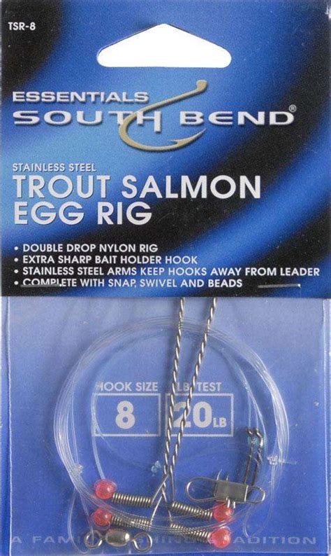 South Bend Trout Salmon Egg Rig Size 8 - Stinless Steel Extension Arms ...