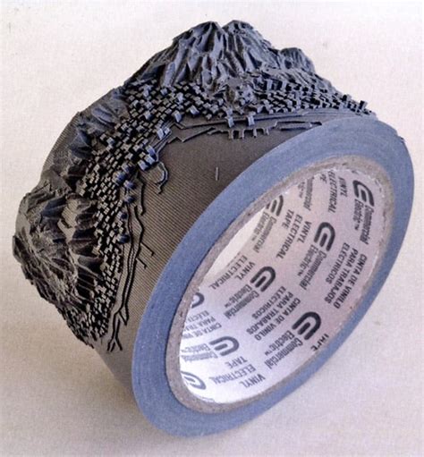 Electrical Tape Art - The Awesomer