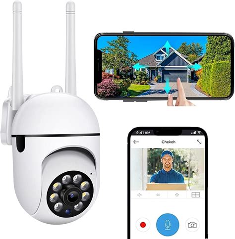 Amazon.com : Outdoor Security Cameras - 2.4GHz WiFi Cam for Indoor ...