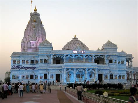 The Eternal Love of Krishna. Temples of Mathura Vrindavan.: Prem Mandir ...