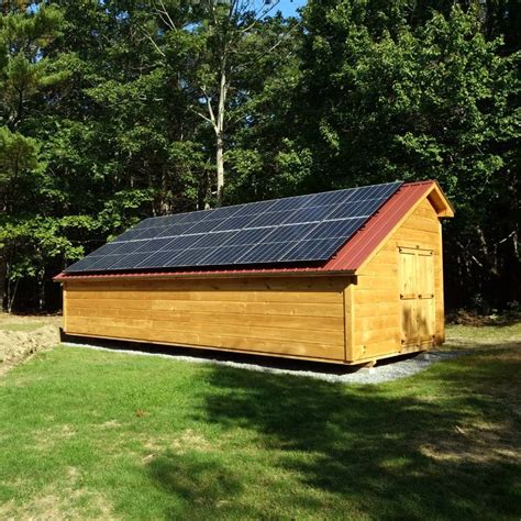 MAINE SOLAR SHEDS | Upright Energy