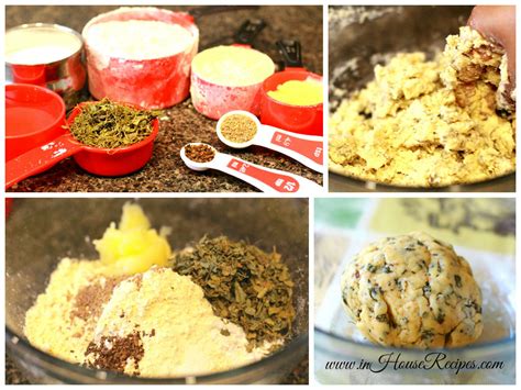 Methi Mathri Recipe - Indian Snack - inHouseRecipes