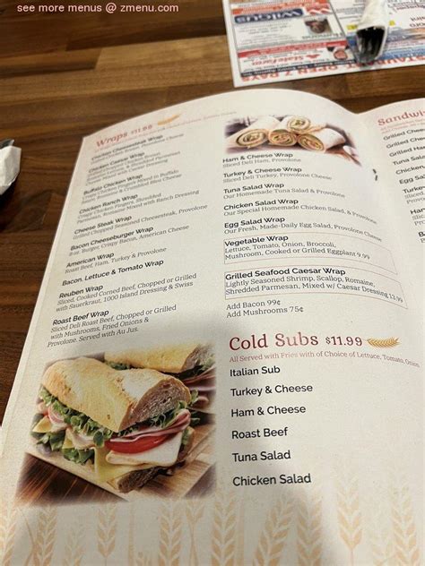 Menu at Georgetown Family Restaurant, Georgetown