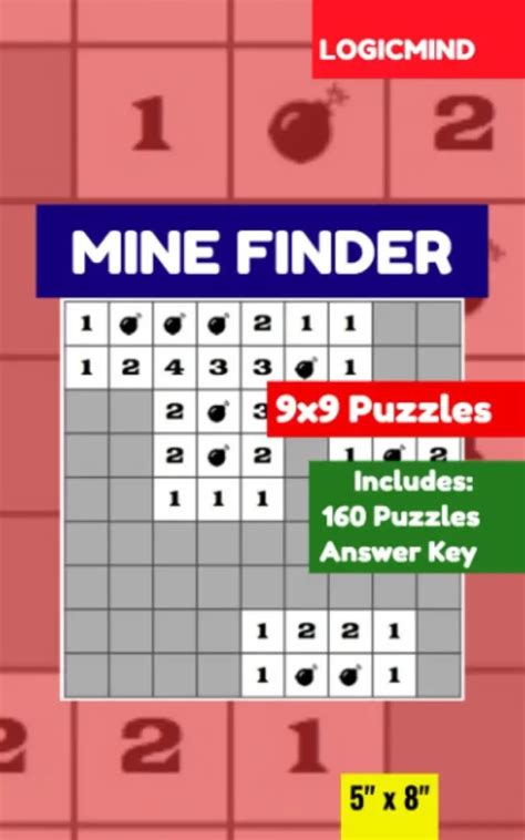 LogicMind Nurikabe 9x9 Grid Puzzle Book: 80 Puzzles with Answer Key ...