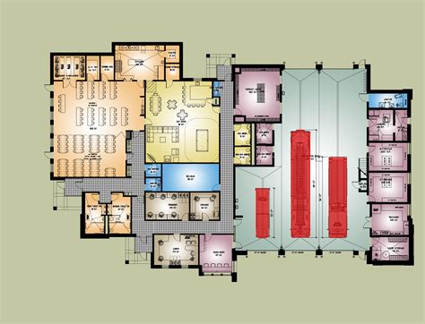 New Fire Station Floor Plans - floorplans.click