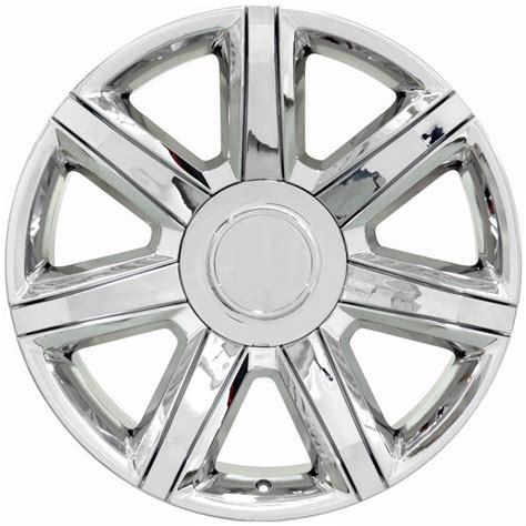 22 Fits Cadillac - Escalade Style Replica Wheel - PVD Chrome with ...