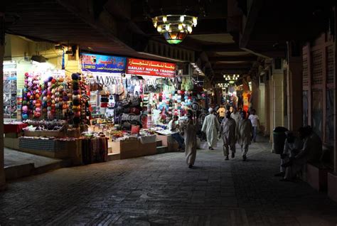 Nightlife in Muttrah, Muscat Oman Editorial Photography - Image of ...