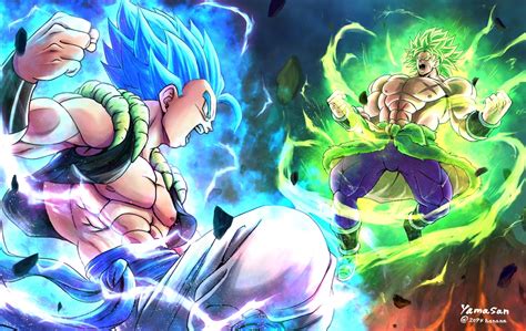 #Movie Dragon Ball Super: Broly Broly (Dragon Ball) Gogeta (Dragon Ball) #1080P #wallpaper #hdwa ...