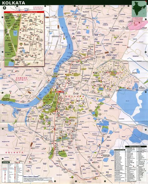 Political Map Of Kolkata - Fort Worth Zip Code Map