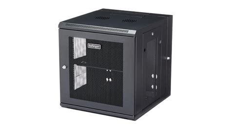 12U Wall-Mount Server Rack Cabinet - RK1224WALHM | StarTech.com - YouTube