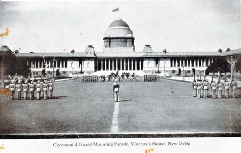 British Flag Atop The Rashtrapati Bhavan, 1936 Photo - Past-India