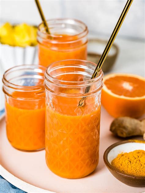 Turmeric Ginger Smoothie Recipe - Foolproof Living