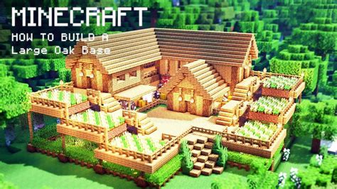 CASA DE MADERA DE ROBLE EN MINECRAFT | Cómo hacer una CASA de MADERA de ROBLE en SUPERVIVENCIA ...