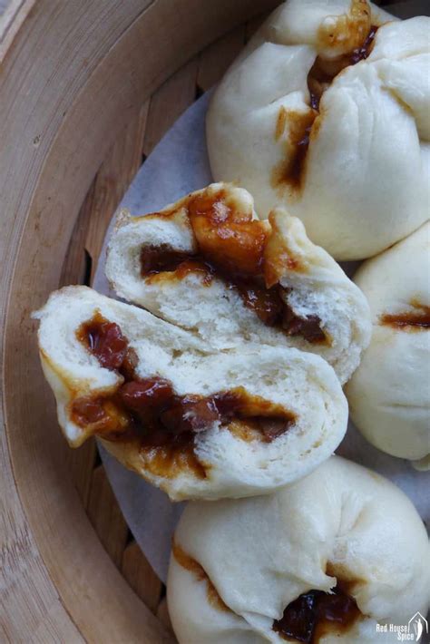 Char Siu Bao (BBQ Pork Buns, 叉烧包) | Red House Spice