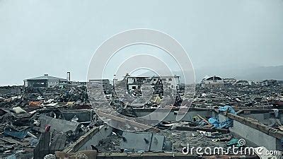 Tsunami Japan 2011 Fukushima Stock Video - Video of building, destroyed ...