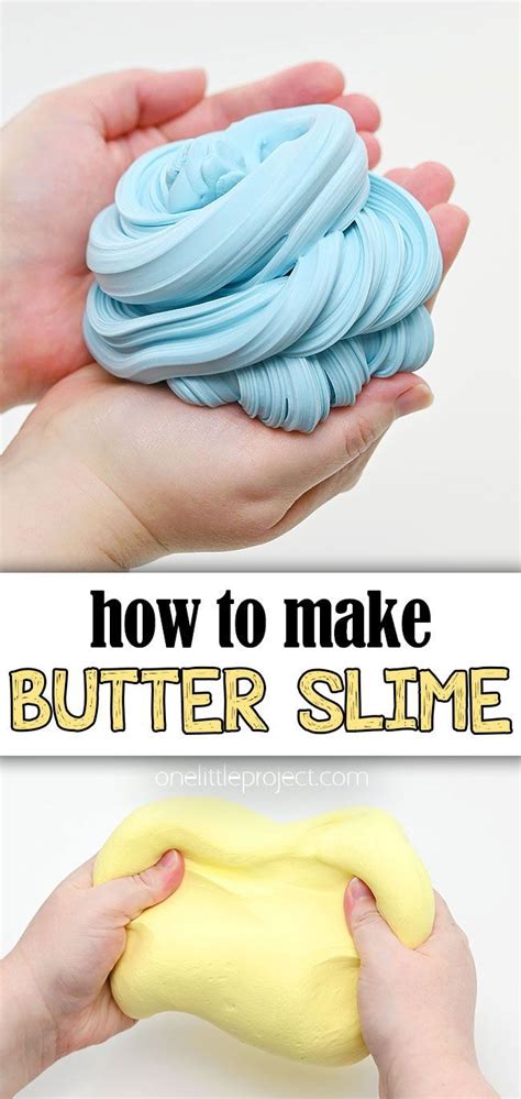 Butter slime recipe – Artofit