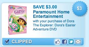 Dora the Explorer Easter Adventure DVD only $7.99 at Target or $8.96 at Walmart! - Freebies2Deals