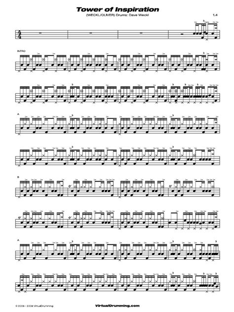 Dave Weckl Drum Solo | PDF