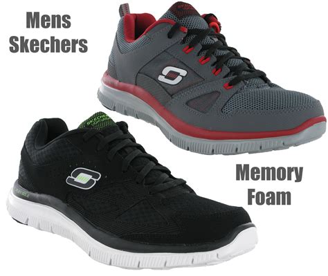 Homme Skechers Mousse à Mémoire de master plan Léger Sport Running ...