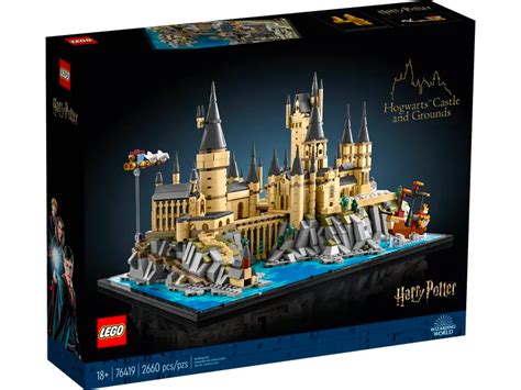 We Build The LEGO Hogwarts Castle and Grounds, A Showcase of Ancient ...