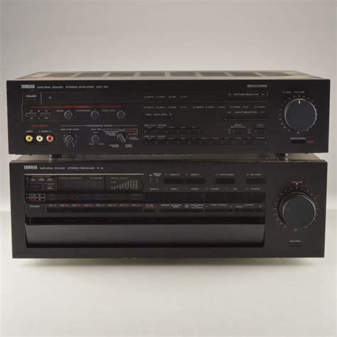 Yamaha Natural Sound Stereo Amplifier and Stereo Receiver | EBTH