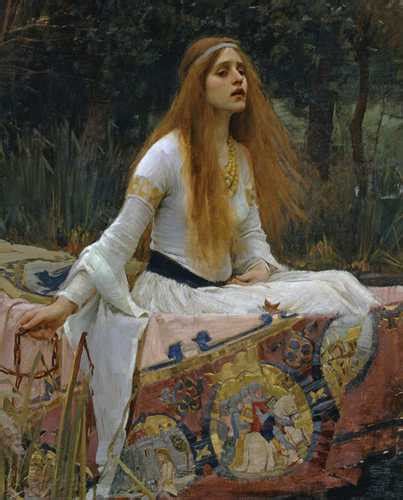 ‘The Lady of Shalott‘, John William Waterhouse, 1888 | Tate