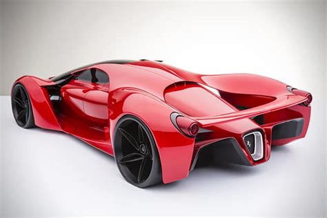 The 1200-HP Hybrid Powered Ferrari F80 Supercar Concept