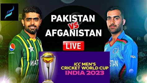 Pakistan vs Afghanistan Live | Cricket World Cup 2023