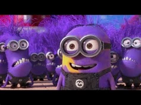 DESPICABLE ME 2 - YELLOW MINIONS VS PURPLE MINIONS - YouTube