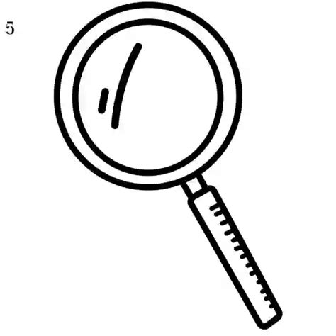 How To Draw Magnifying Glass In 4 Simple Steps