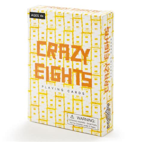 Crazy Eights Illustrated Card Game | TCAR-102