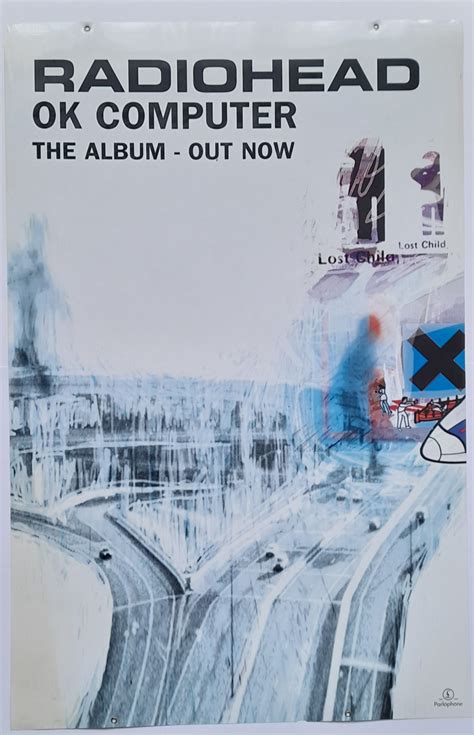 Radiohead Ok Computer / Radiohead 7 TV Commercials Double Sided Poster – RewindPressPlay