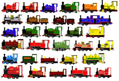 The Narrow Gauge Engines 3 (Redone) by RyanPassarelli1999 on DeviantArt