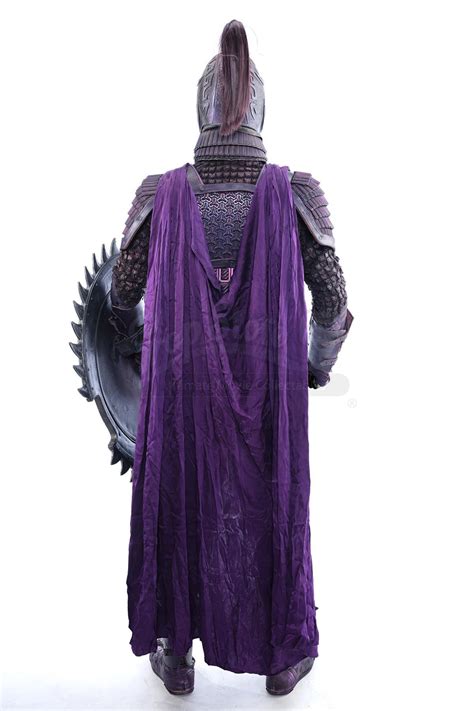 Lot # 329: Purple Deer Corps Soldier Armor with Shield - Price Estimate