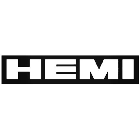 Hemi Outline Decal