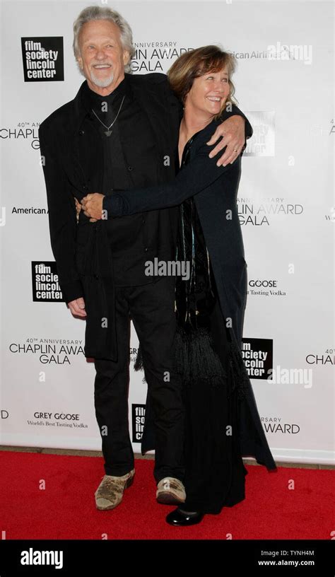 Kris Kristofferson and Lisa Meyers arrive at the 40th Annual Chaplin ...