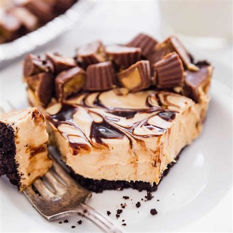 No Bake Peanut Butter Pie Recipe