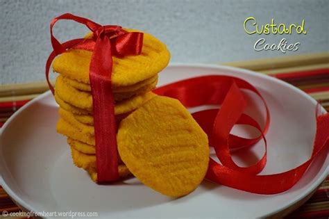 Eggless Custard Cookies | Easy Butter Cookies Recipe | Cooking From Heart