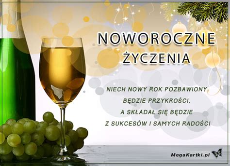 Z życzeniami noworocznymi - Darmowa e Kartka z kategorii Nowy Rok | Mega Kartki