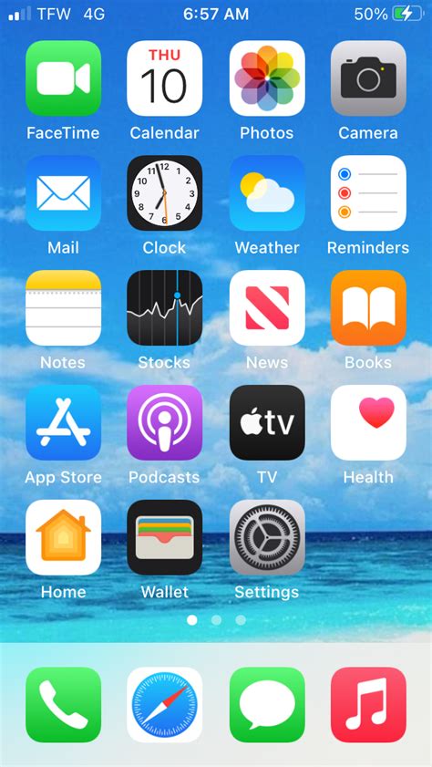 Missing stock app icon on iPhone se - Apple Community