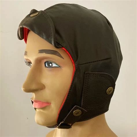 Pilot leather motoring helmet | Product