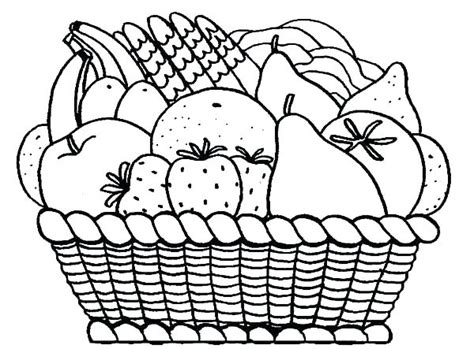 Vegetable Basket Coloring Pages at GetColorings.com | Free printable colorings pages to print ...