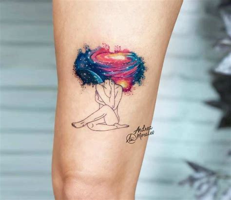 Chaos in Universe tattoo by Andrea Morales | Post 26716