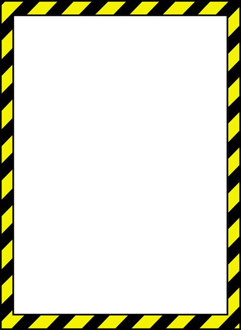 Caution Border - ClipArt Best