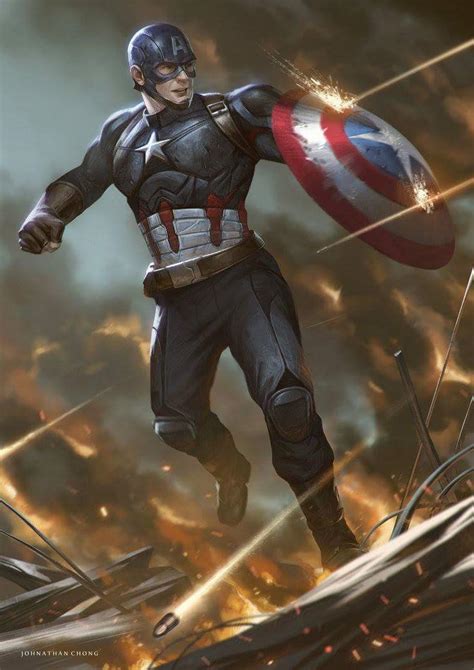 Captain America Fan Art by Jonathan Chang. : r/marvelstudios