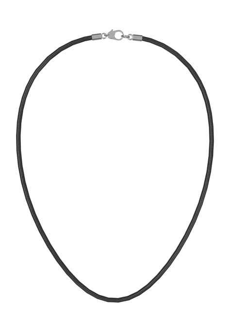 Leather necklace, 3 mm | Collar de cuero, Cuero natural, Cuero