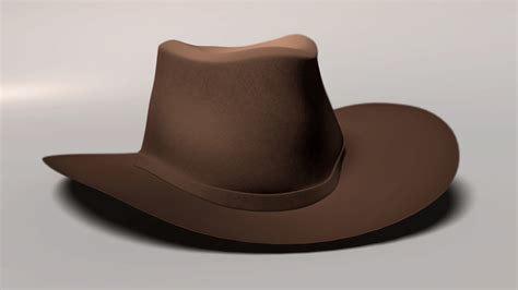 Western Hat 3D Model