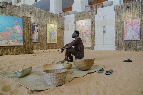 Must-see art from Senegal's Biennale: Sculptures of sugar, paintings of old postcards | WUWM 89. ...