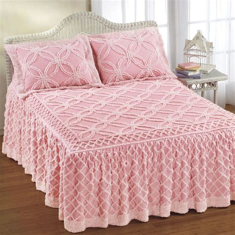 Pink Chenille bedspread. OMG!!! I had one of these as a child and would ...